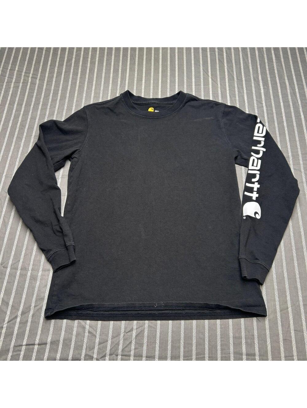 Women's Long Sleeve Original Fit Carhartt T-shirt Size S (4-6)